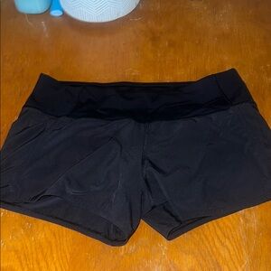 Lululemon Women's Black Athletic Shorts